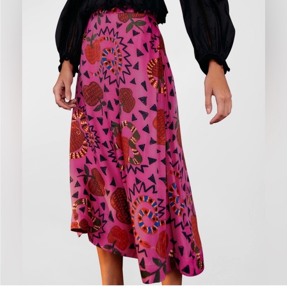 FARM Rio Dresses & Skirts - NWT Farm Rio Fruit Printed Midi Skirt